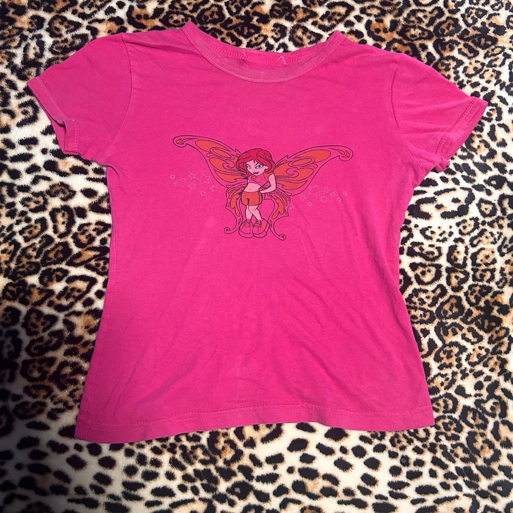 Fairy graphic baby tee